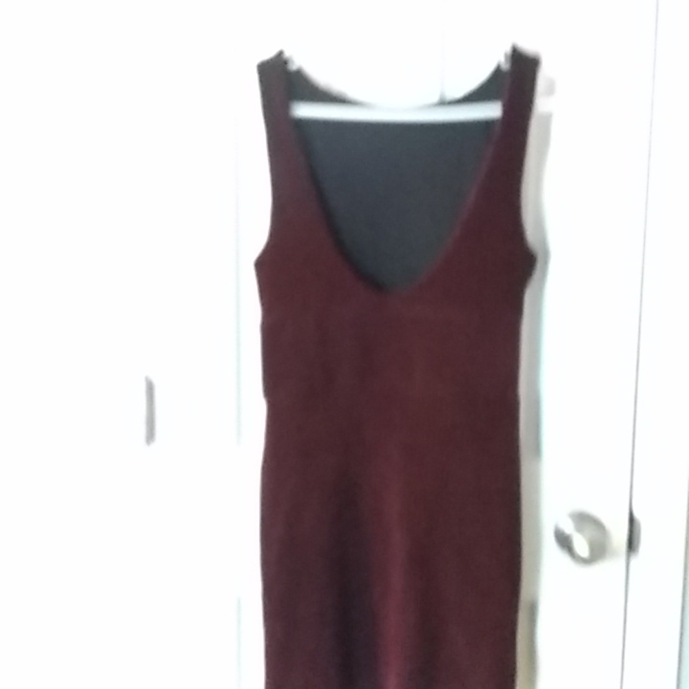 Free people open back corduroy sleeveless dress. - Picture 5 of 16